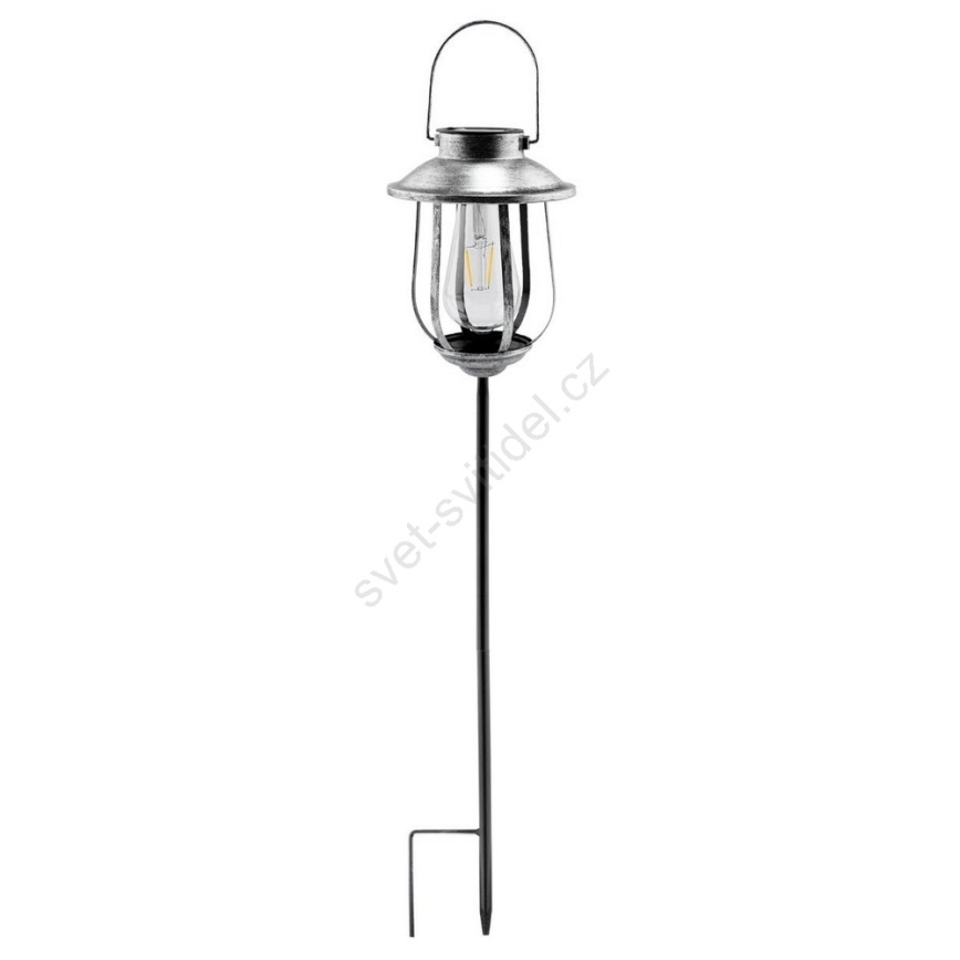 Lámpara solar LED MOLLY 1xE27/1,2V IP44
