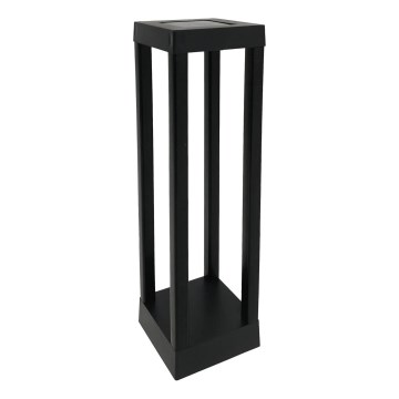 Lámpara solar LED PALERMO LED/3,7V 500 mAh 46 cm IP44 negro