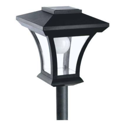 Lámpara solar LED para exterior LED/1,2V 1800 mAh IP44 negra