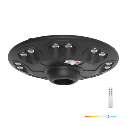Lámpara solar LED para exteriores con sensor LUVIA LED/15W/3,2V 6500K IP54 5400 mAh + control remoto