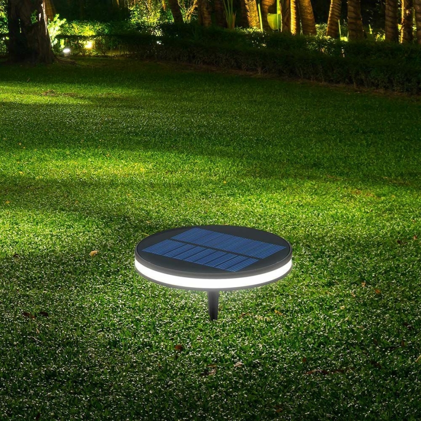 Lámpara solar LED para exteriores LED/1,8W/3,7V IP54 3000K 1800 mAh