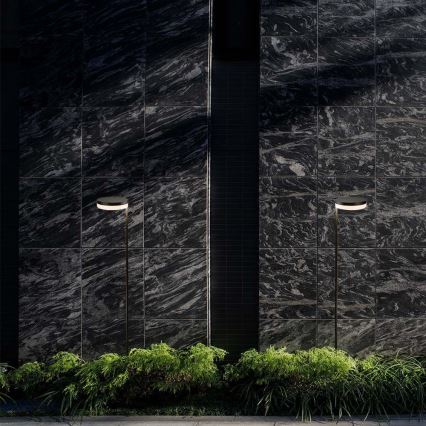 Lámpara solar LED para exteriores LED/2W/3,7V 3000K IP54 negro