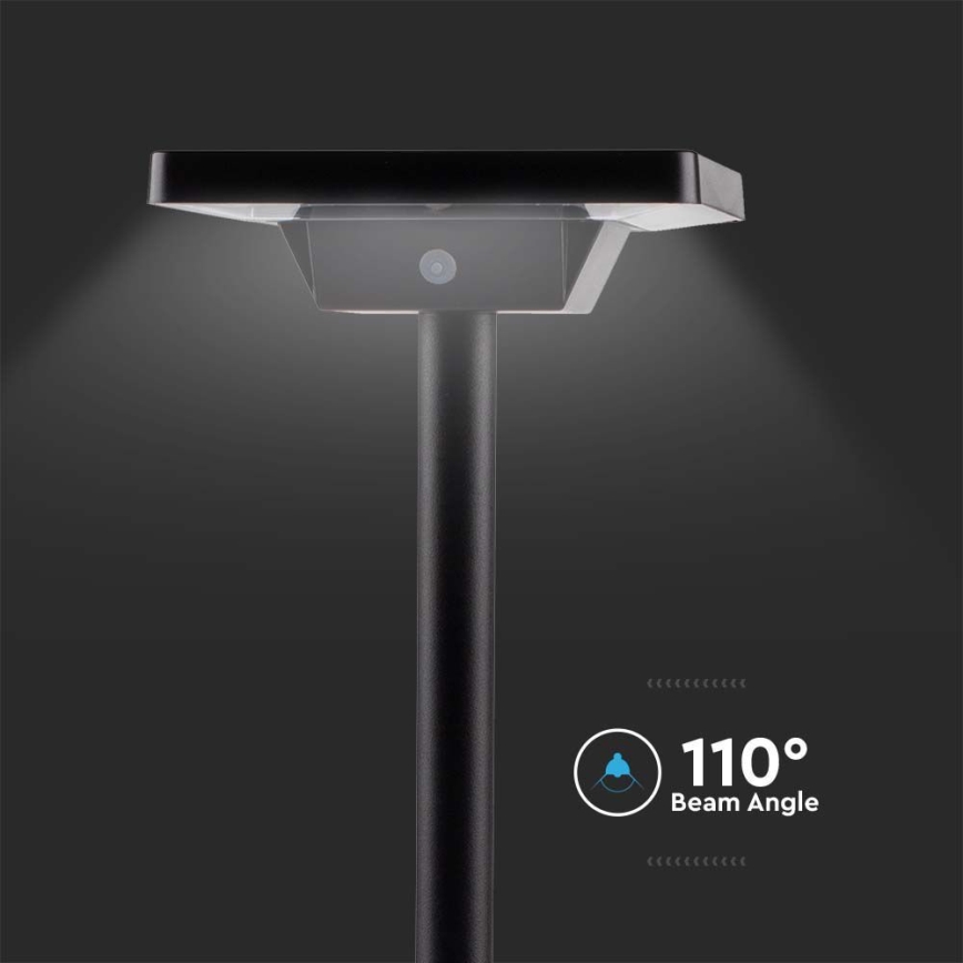 Lámpara solar LED para exteriores 2en1 LED/2W/3,7V IP65 3000/4000/6500K 2600 mAh