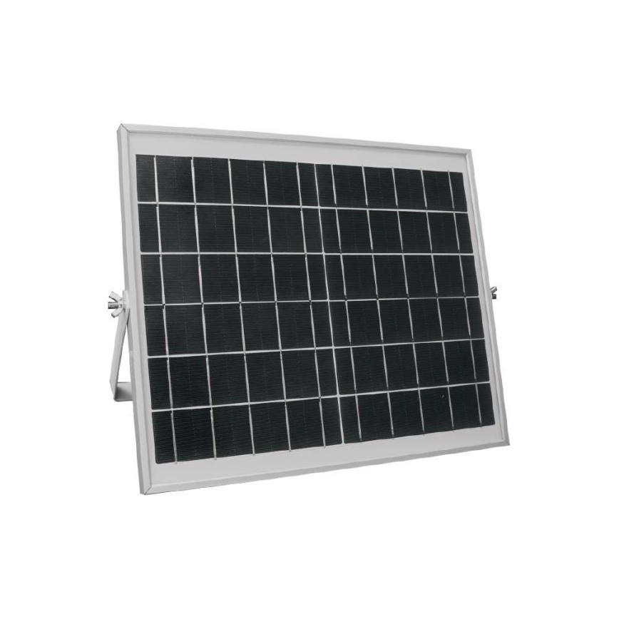 Lámpara solar LED regulable para exteriores CHIP SAMSUNG LED/50W/6,4V 6000K IP65 30000 mAh + mando a distancia
