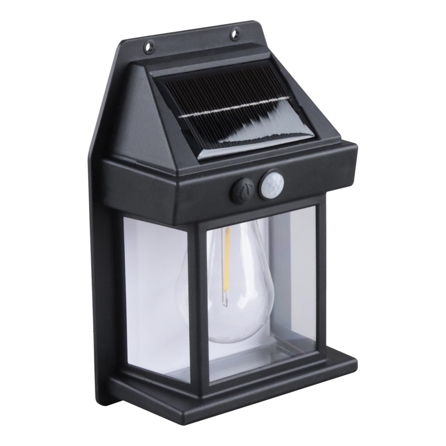 Lámpara solar LED regulable con sensor LED/3,7V IP44 1200 mAh