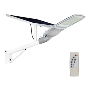 Lámpara solar LED regulable para exteriores CHIP SAMSUNG LED/50W/6,4V 6000K IP65 30000 mAh + mando a distancia