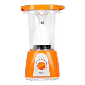 Lámpara solar recargable LED regulable con función de powerbank LED/230V 710 lm 1600 mAh