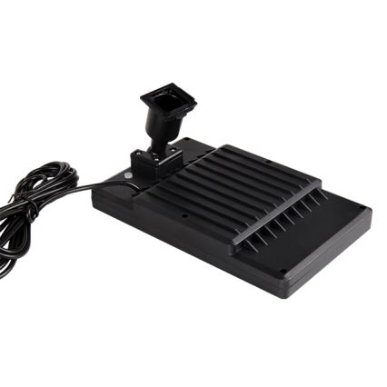 Lámpara solar regulable en cadena 2xLED/1,8W/3,7V IP44 6500K 2400 mAh + mando a distancia