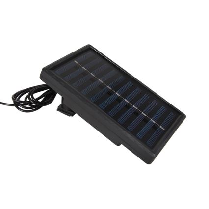 Lámpara solar regulable en cadena 2xLED/1,8W/3,7V IP44 6500K 2400 mAh + mando a distancia