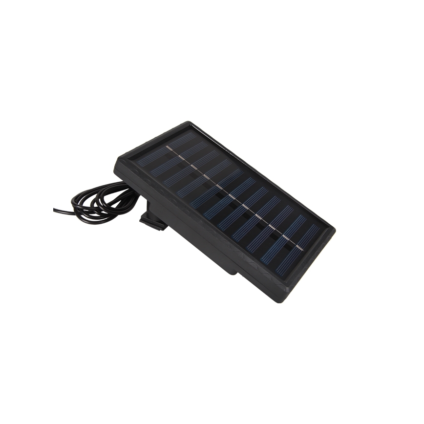 Lámpara solar regulable en cadena 2xLED/1,8W/3,7V IP44 6500K 2400 mAh + mando a distancia
