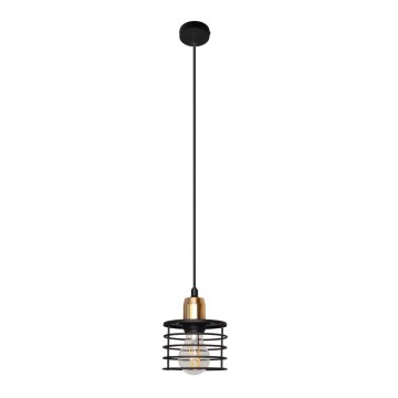 Lámpara suspendida con alambre EDISON 1xE27/60W/230V