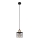 Lámpara suspendida con alambre EDISON 1xE27/60W/230V