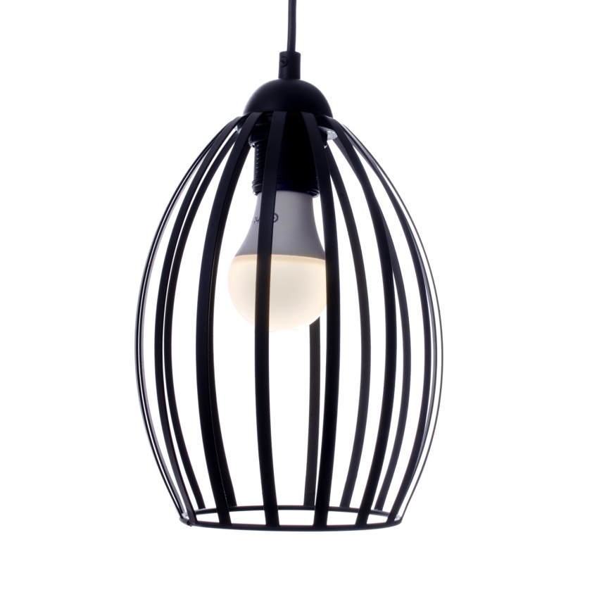 Lámpara suspendida con alambre RUSSEL 1xE27/60W/230V