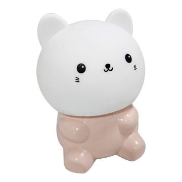 Lámpara táctil LED RGBW para niños LED/1W/5V USB 1200 mAh gato
