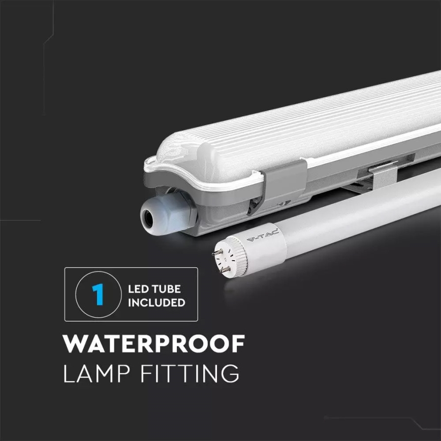 Lámpara técnica LED fluorescente LED/22W/230V 6400K 150cm IP65