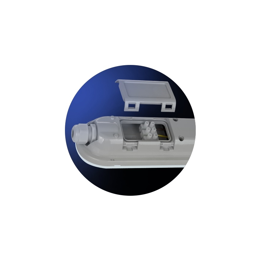 Lámpara técnica LED fluorescente LIMEA GIGANT LED/38W/230V IP65 1190mm negro