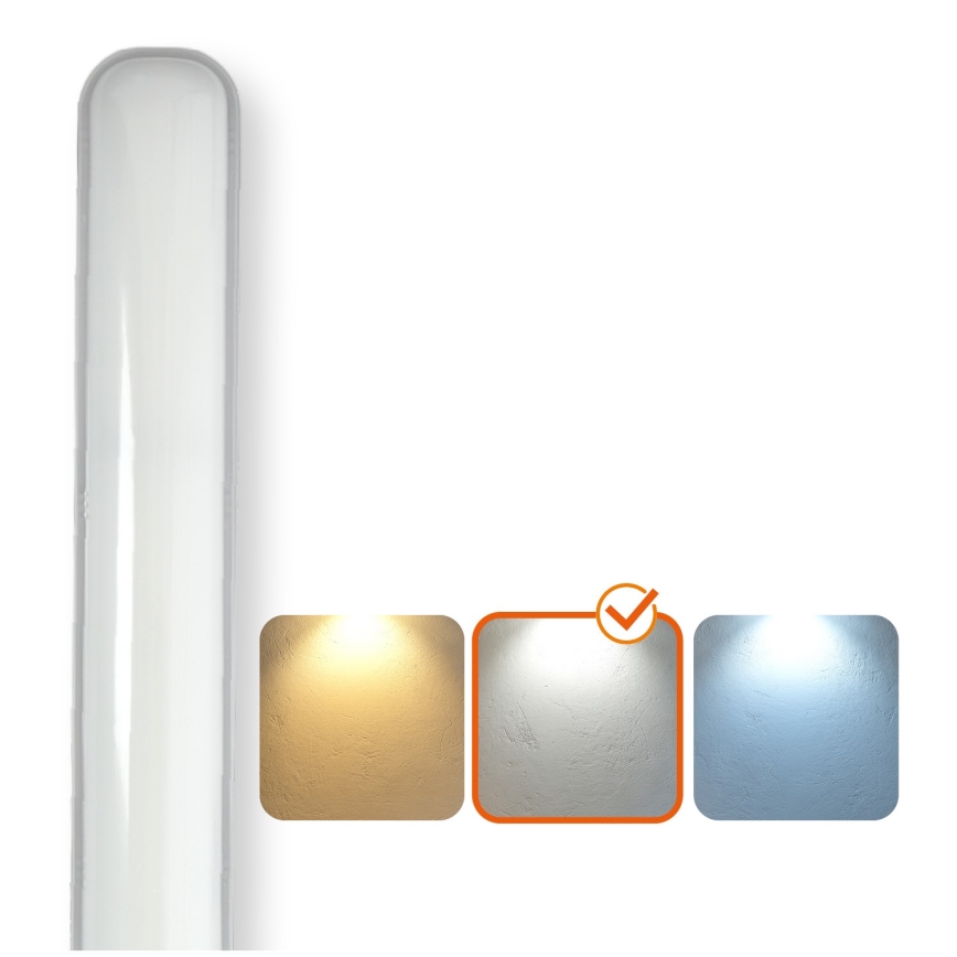 Lámpara técnica LED fluorescente NEGRO LED/36W/230V IP65 4000K