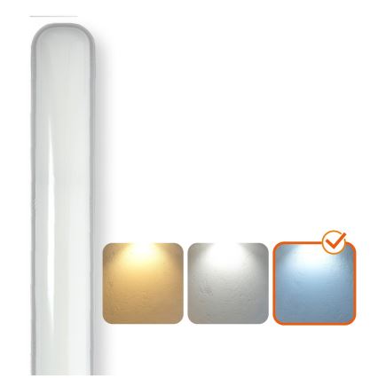 Lámpara técnica LED fluorescente NEGRO LED/36W/230V IP65 6000K
