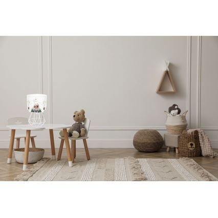 Lamparita infantil BEARS 1xE27/60W/230V
