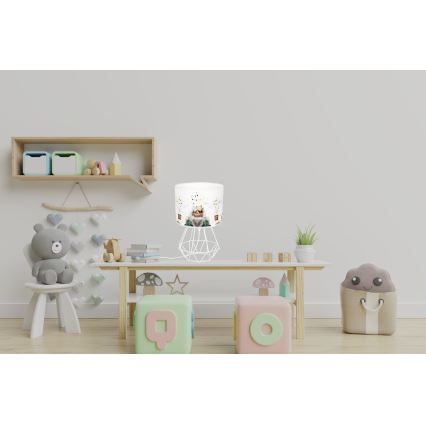 Lamparita infantil BEARS 1xE27/60W/230V
