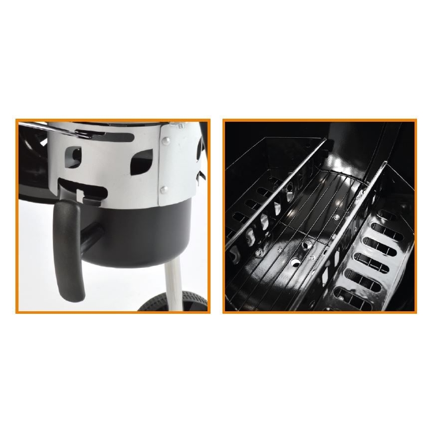 Landmann - Parrilla de carbón vegetal