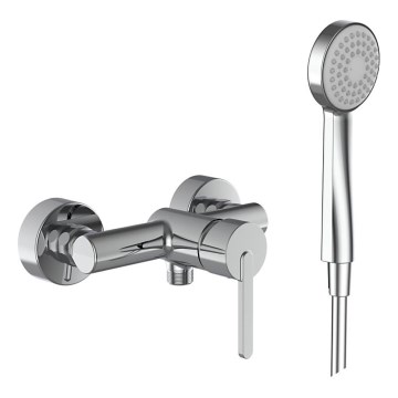 LAUFEN H3310810041311 - Conjunto de ducha con grifo LUA cromo brillante