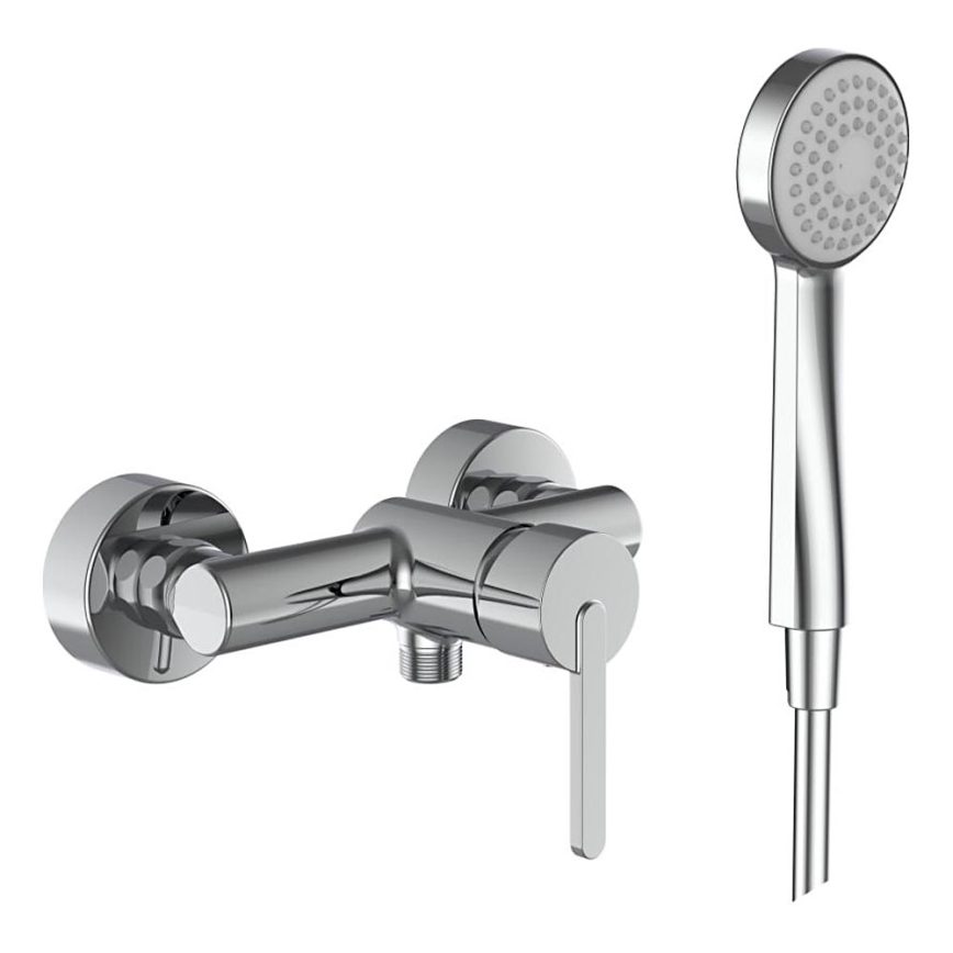 LAUFEN H3310810041311 - Conjunto de ducha con grifo LUA cromo brillante