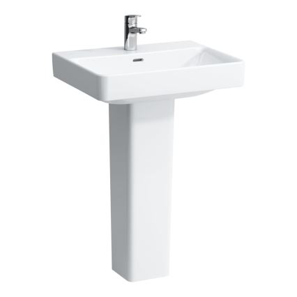 LAUFEN H8109630001041 - Lavabo de encimera/suspendido PRO 60x46,5 cm cerámica/blanco