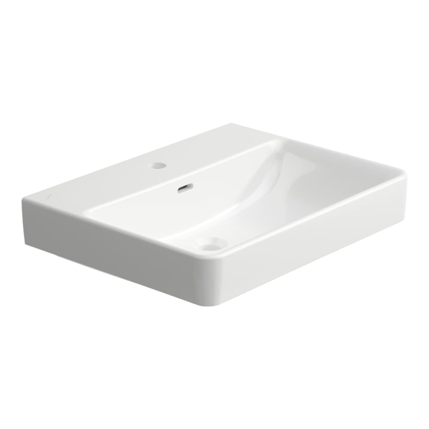 LAUFEN H8109630001041 - Lavabo de encimera/suspendido PRO 60x46,5 cm cerámica/blanco
