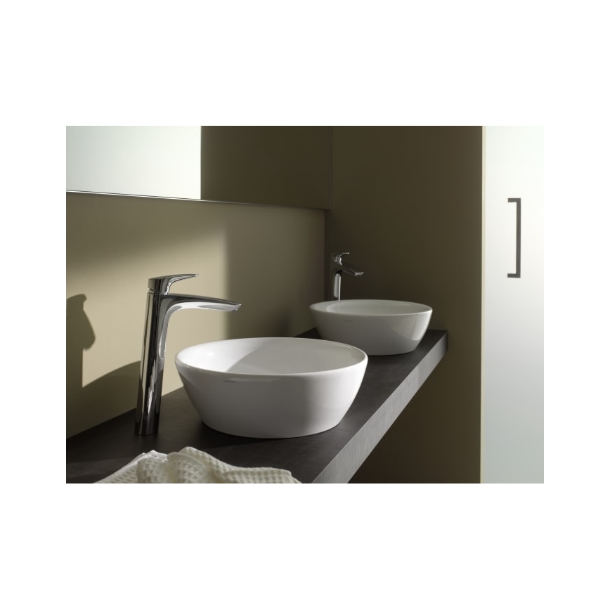 LAUFEN H8129620001091 - Lavabo sobre encimera PRO Ø 42 cm cerámica/blanco