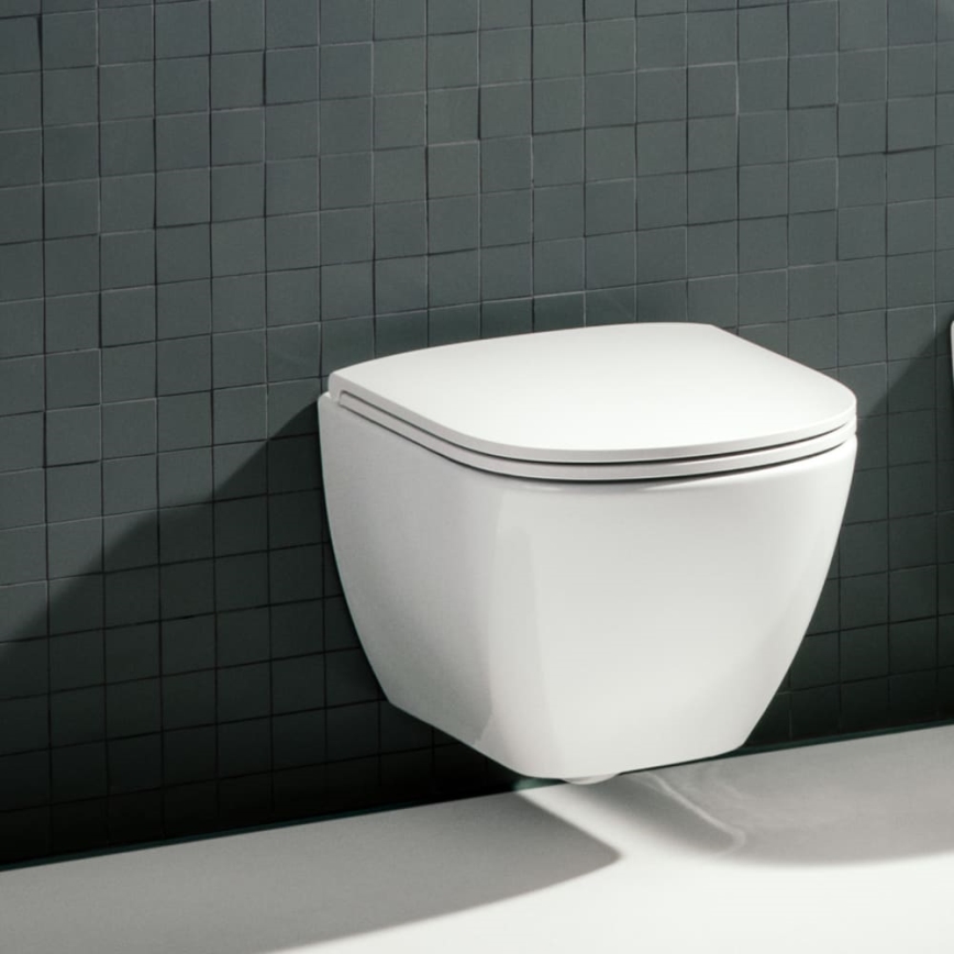 LAUFEN H8200800000001 - Sifón con tuerca de unión y codo angular LUA cerámica/blanco