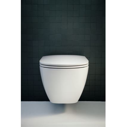 LAUFEN H8200800000001 - Sifón con tuerca de unión y codo angular LUA cerámica/blanco