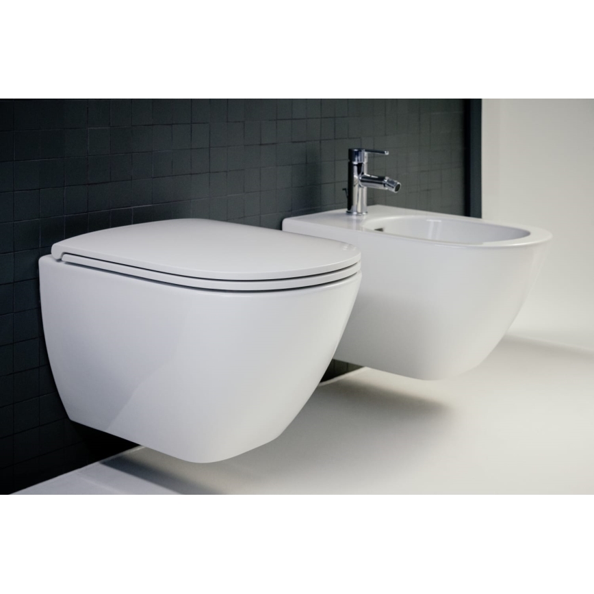 LAUFEN H8200800000001 - Sifón con tuerca de unión y codo angular LUA cerámica/blanco