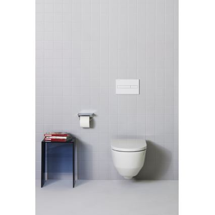 LAUFEN H8209650000001 - Sifón con tuerca de unión y codo angular PRO cerámica/blanco