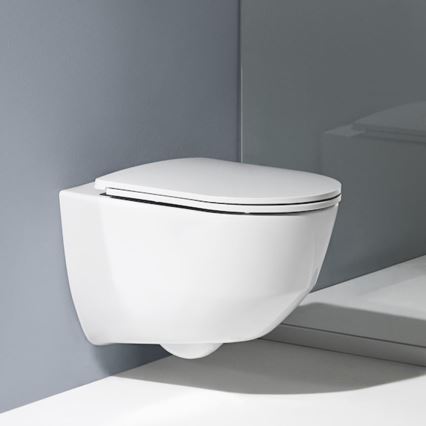 LAUFEN H8209664000001 - Sifón con tuerca de unión y codo angular PRO cerámica/blanco
