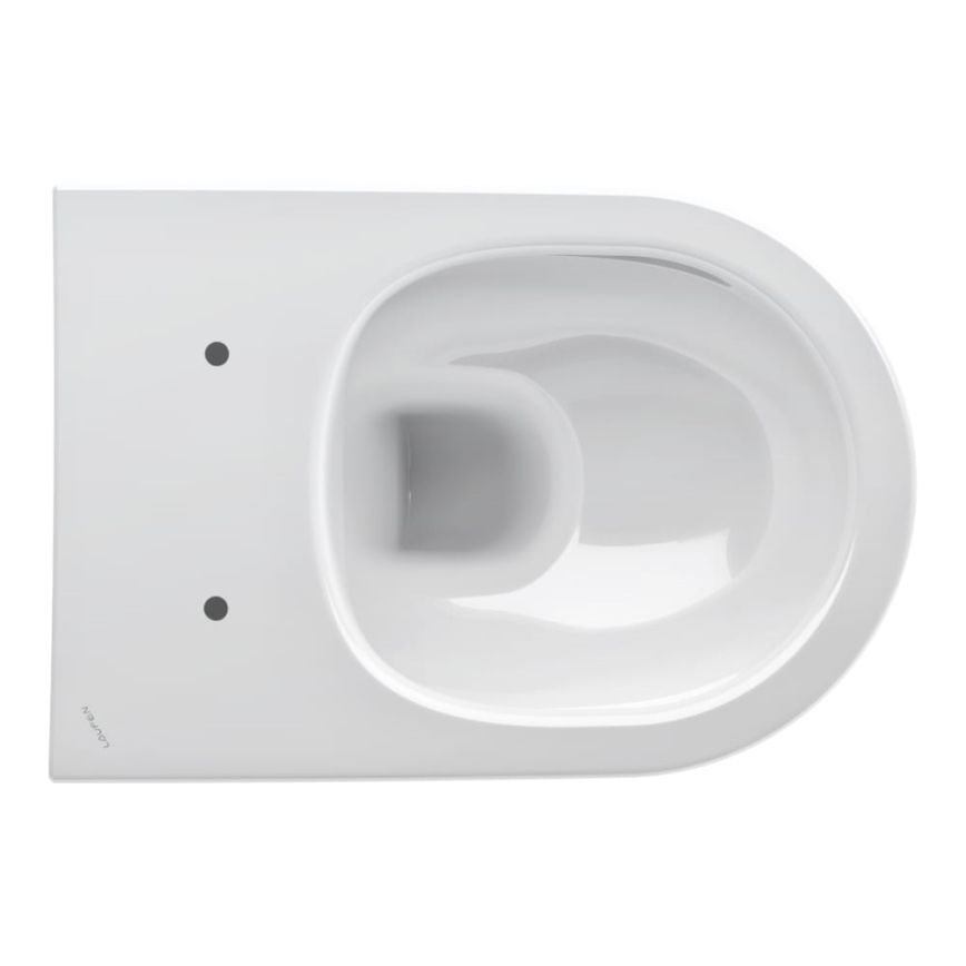 LAUFEN H8209664000001 - Sifón con tuerca de unión y codo angular PRO cerámica/blanco