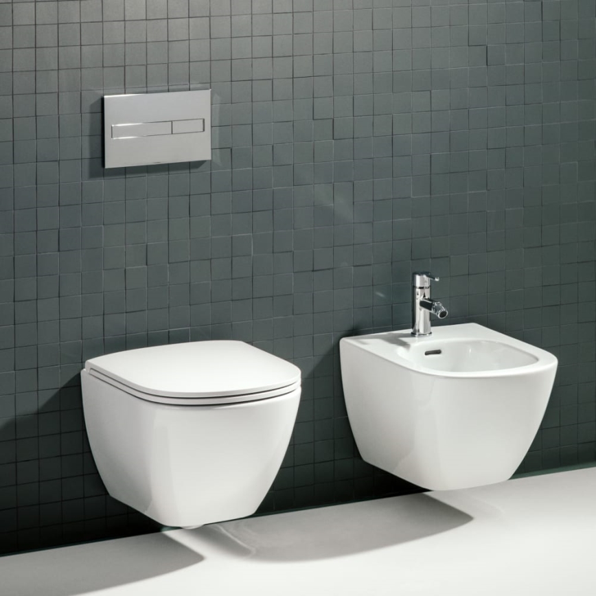 LAUFEN H8300810003021 - Bidé suspendido LUA cerámica/blanco