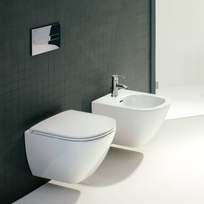 LAUFEN H8300810003021 - Bidé suspendido LUA cerámica/blanco