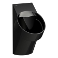 LAUFEN H8402850200001 - Urinario VAL con alimentación posterior y desagüe trasero, cerámica, negro brillante