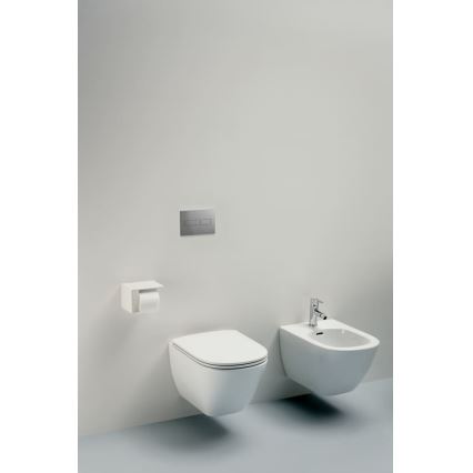 LAUFEN H8660800000001 - Inodoro suspendido LUA cerámica/blanco + asiento de inodoro SoftClose LUA duroplástico/blanco