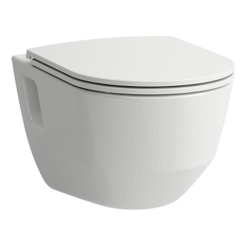 LAUFEN H8669540000001 - Inodoro suspendido PRO cerámica/blanco + asiento SoftClose PRO duroplástico/blanco