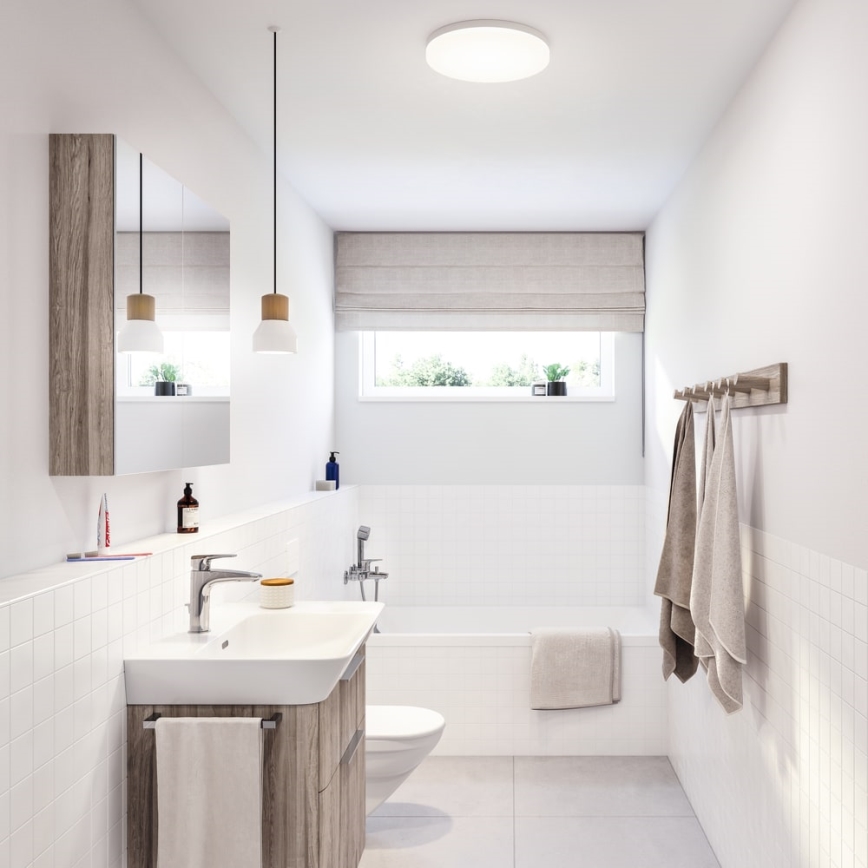 LAUFEN HF500701100000 - Grifo de lavabo + desagüe con rebosadero LAURIN 16,2 cm cromo brillante