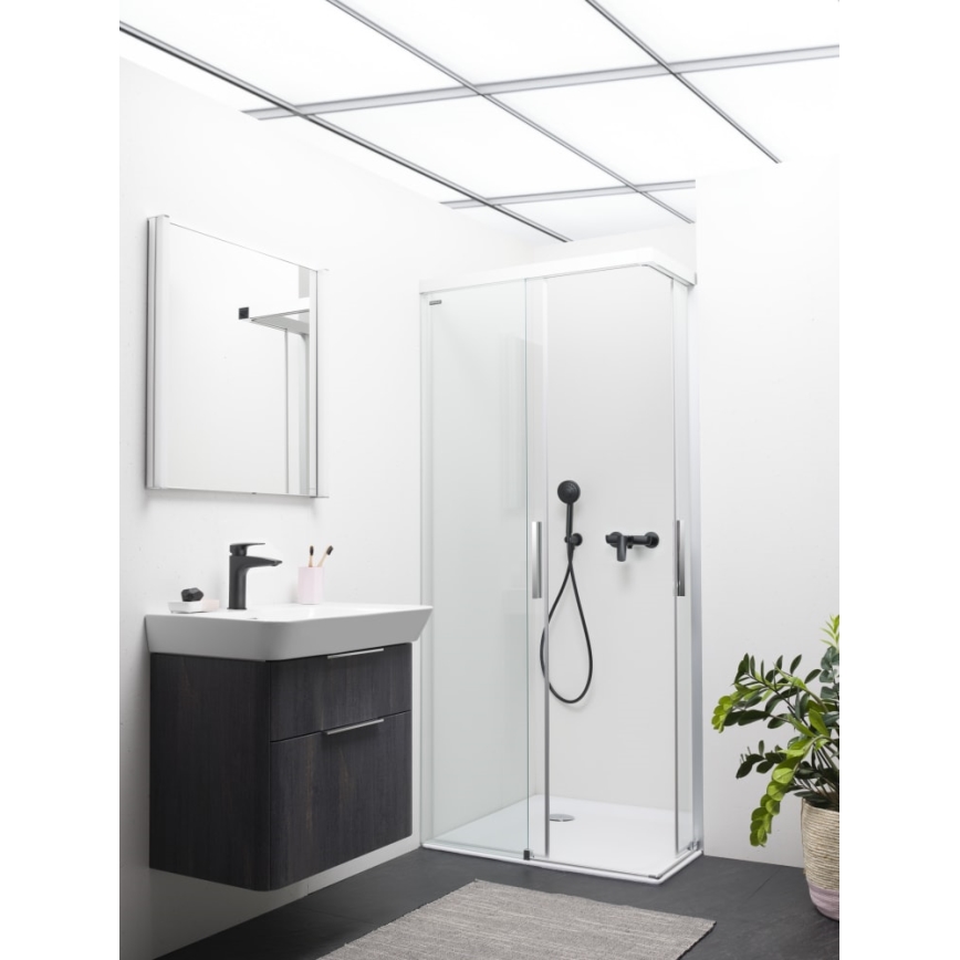 LAUFEN HF500702428000 - Grifo de lavabo LAURIN 16,2 cm titanio mate negro