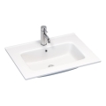 Lavabo empotrado LILLESNAD 61x46 cm cerámica blanca