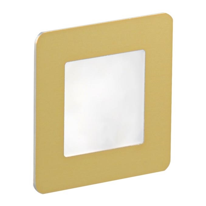 LDST DI-01-SZ-BC9 - Iluminación LED para escaleras DIANA 9xLED/1,2W/230V dorado 3500K