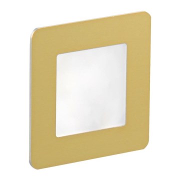 LDST DI-01-SZ-BC9 - Lámpara LED para escaleras DIANA 9xLED/1,2W/230V dorado 3500K