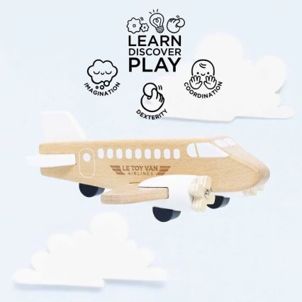 Le Toy Van - Avión de madera