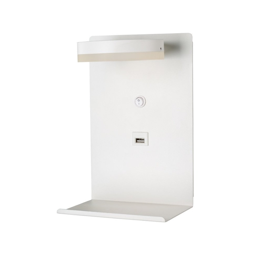 LED Aplique con cargador COMPACT LED/4W/230V