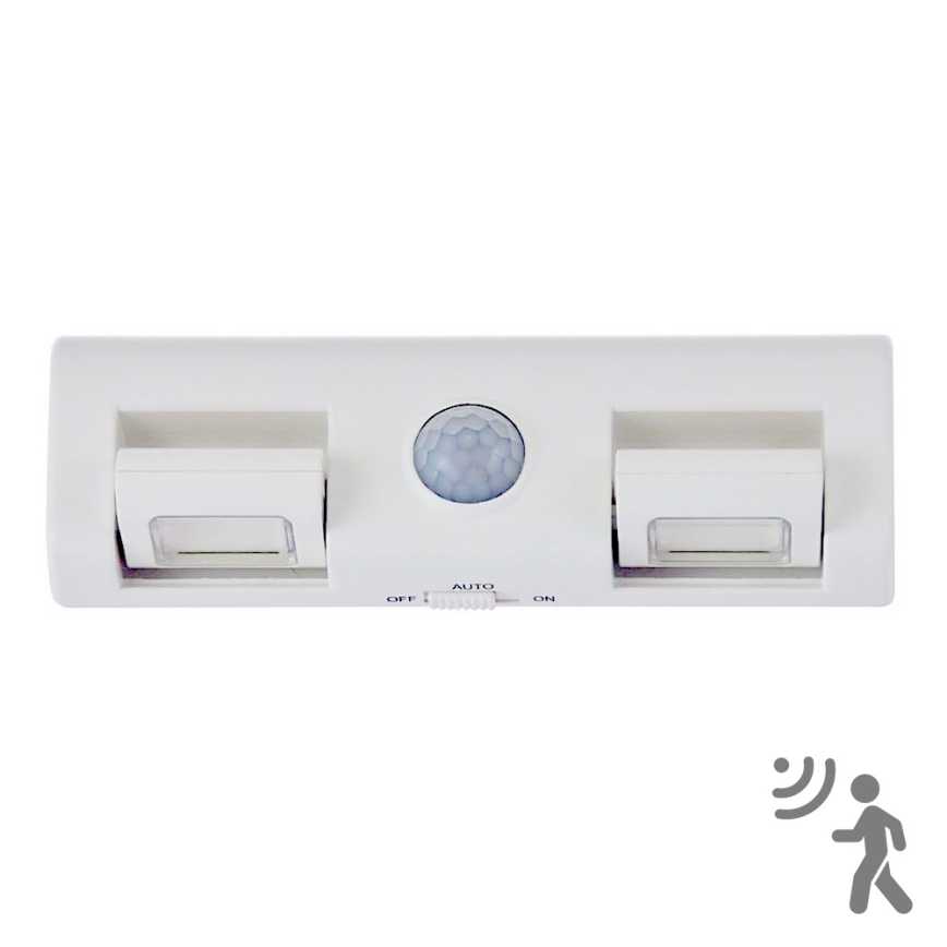 LED Aplique con sensor LED/3xAAA/4,5V