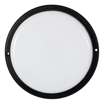 LED Aplique de pared exterior LED/9W/230V IP54 negro